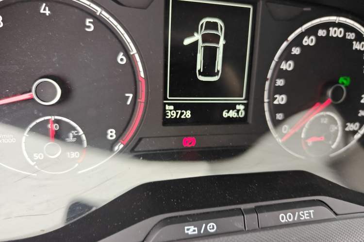 Used Volkswagen T-Cross 2021 1.5L Automatic Fashion Edition Odometer Close Up