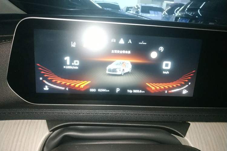 Used FORTHING Yacht 2022 1.5T DCT Chasing Wind Edition Instrument Cluster