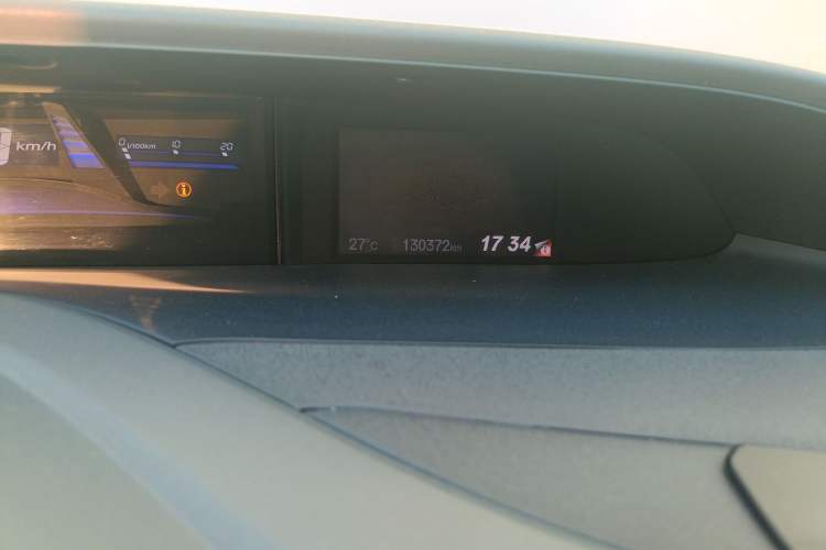 Used Honda Civic 2013 10th Anniversary 1.8L Automatic Luxury Edition Odometer Close Up