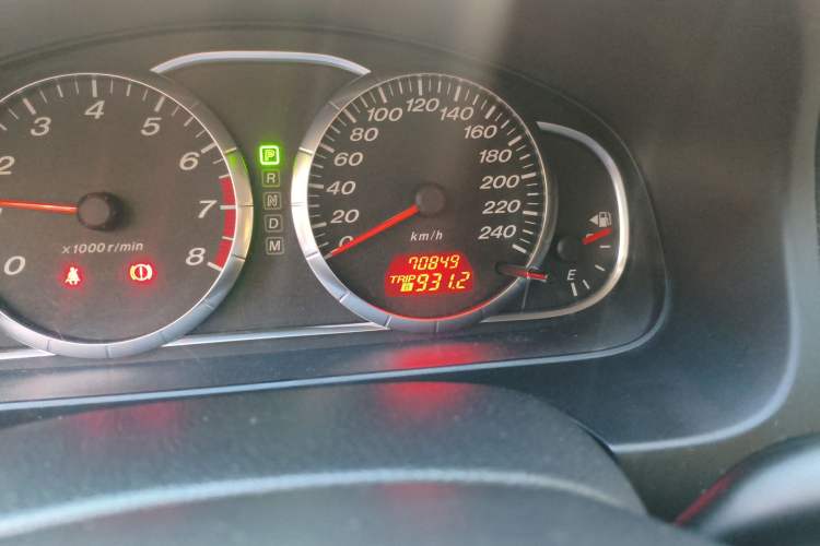 Used Mazda 6 2011 2.0L Automatic Fashion Edition Odometer Close Up