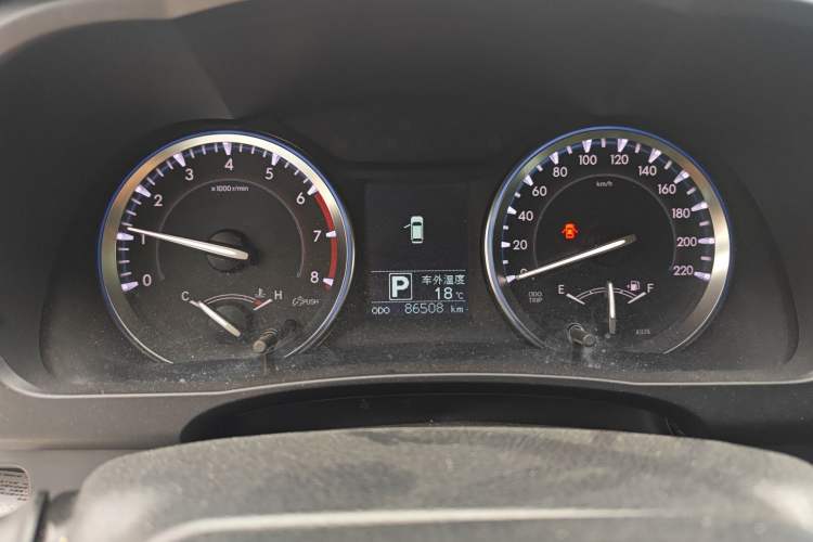 Used Toyota Highlander 2015 2.0T Two-Wheel Drive Luxury Edition 7 Seats Instrument Cluster