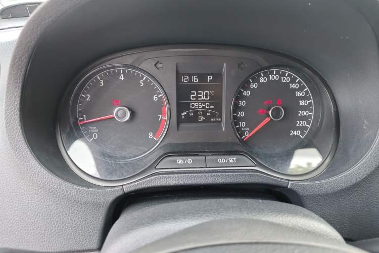 Used Volkswagen Polo 2018 1.5L Automatic Advanced Driving Model Odometer Close Up