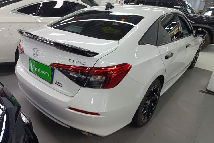 Used Honda Civic 2022 240TURBO CVT Dynamic Edition Rear Right 45 Deg