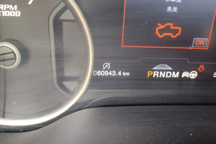 Used Ford F-150 Raptor 2019 3.5T Raptor Performance Enhanced Edition Odometer Close Up