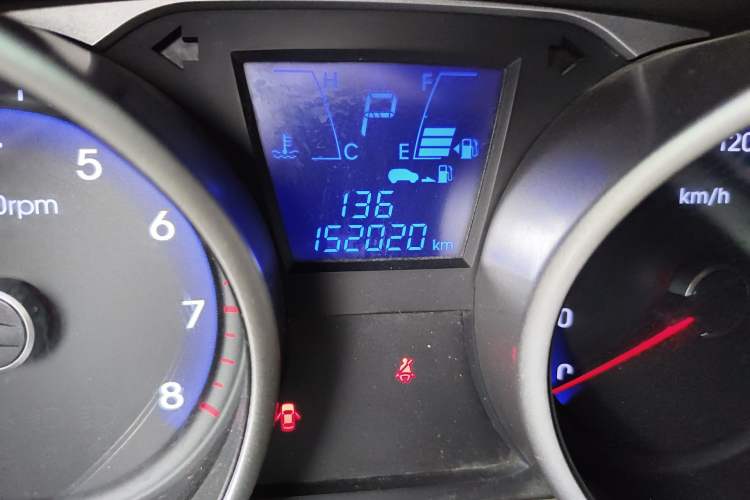 Used Hyundai ix35 2012 2.0L Automatic Two-Wheel Drive New Edition GL Odometer Close Up