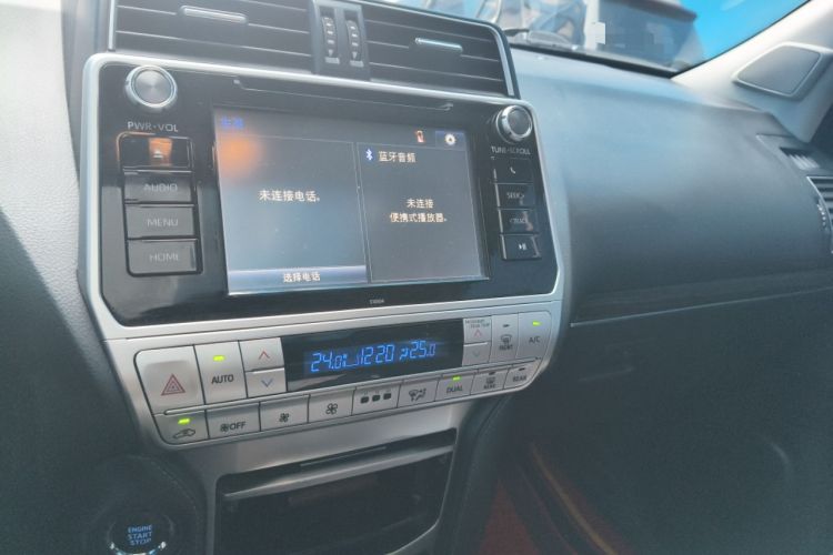 Used Toyota Prado 2018 3.5L Automatic TX-L Audio And AC Panel