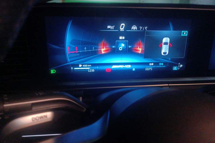 Used Mercedes-Benz GLE AMG 2022 AMG GLE 53 4MATIC+ Odometer Close Up