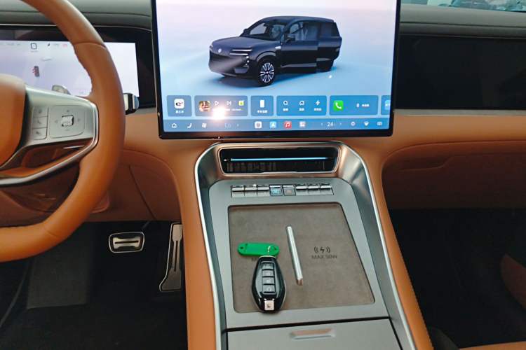 Used Denza N8L 2025 Model Zunrong Model Audio And AC Panel