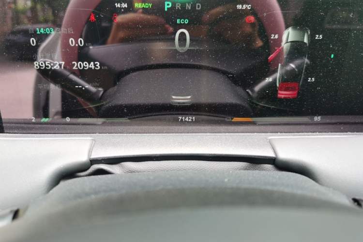 Used NETA U 2021 Pro 400 Cruiser Edition Odometer Close Up