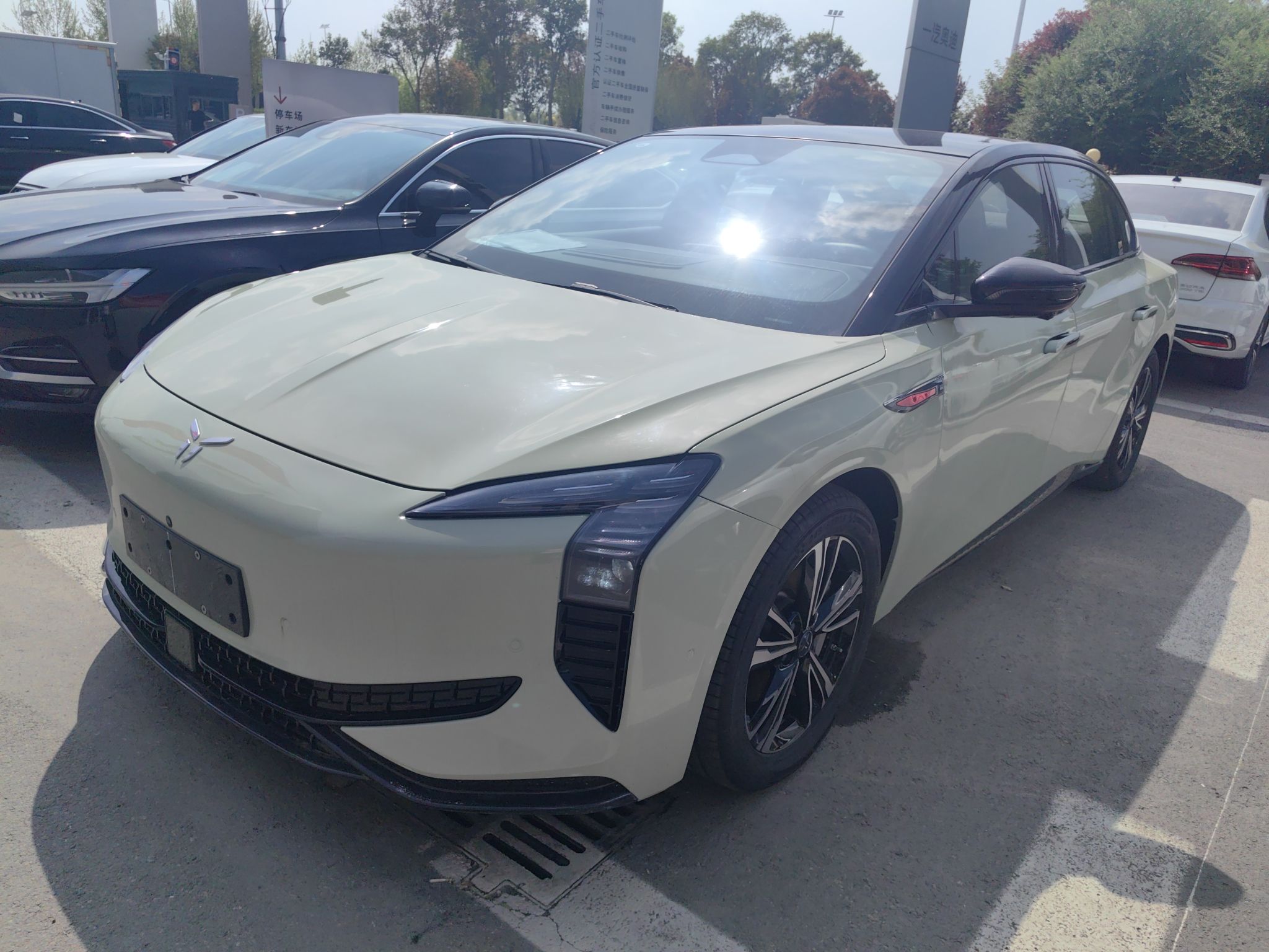 تحت مقدمة السيارة