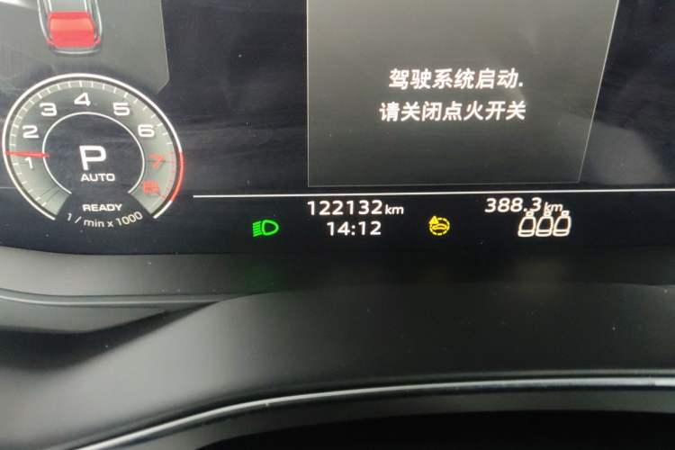 Used Audi A6L 2021 45 TFSI Prestige Dynamic Edition Odometer Close Up