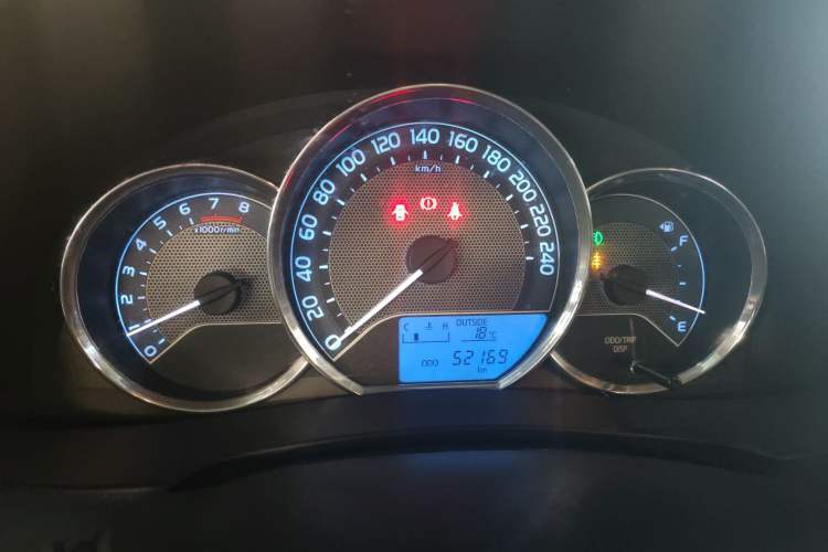 Used Toyota Levin 2014 1.6G Manual Elite Edition Instrument Cluster