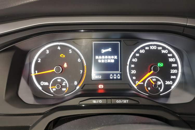 Used Volkswagen Polo 2021 Plus 1.5L Automatic Panoramic Enjoyment Edition Instrument Cluster