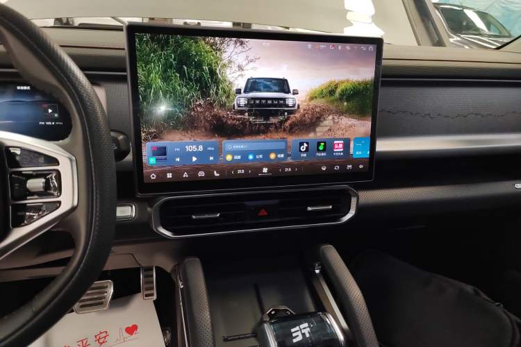 Used JETOUR Traveler 2023 2.0T Four-Wheel Drive Conqueror Audio And AC Panel