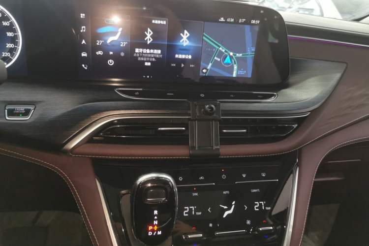 Used Buick GL8 2022 Avenir Aivia Six-Seat Deluxe Edition Audio And AC Panel