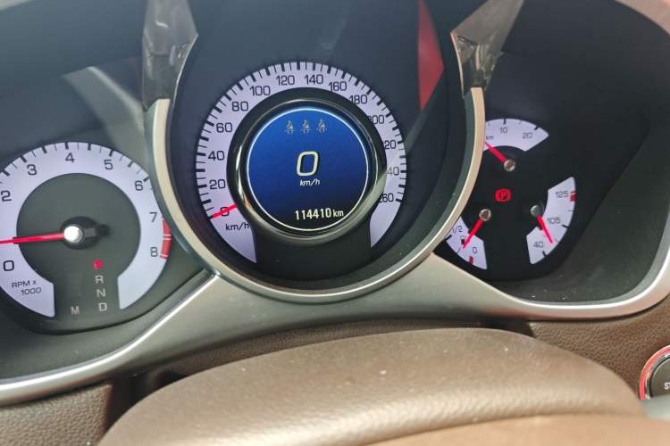 Used Cadillac SRX 2012 3.0L Leading Model Odometer Close Up