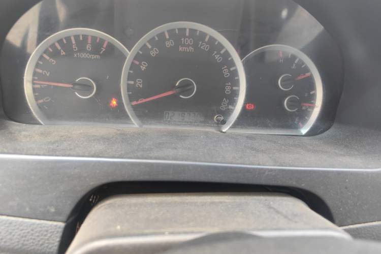 Used FAW Xiali 2012 N3 1.0L Hatchback Standard Model Odometer Close Up