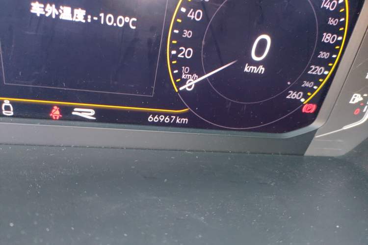 Used Volkswagen Tiguan X 2021 330TSI Two-Wheel Drive Enjoyment Version Odometer Close Up