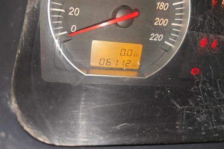 Used Jinbei Express 2020 2.0L Upgraded Version China VI Standard 6-Seater 1TZS Odometer Close Up