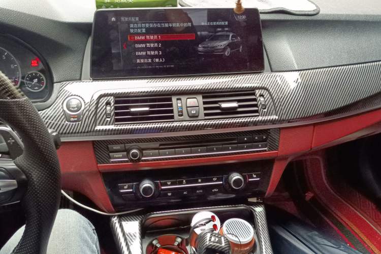 Used BMW 5 Series 2013 525Li Luxury Model Audio And AC Panel