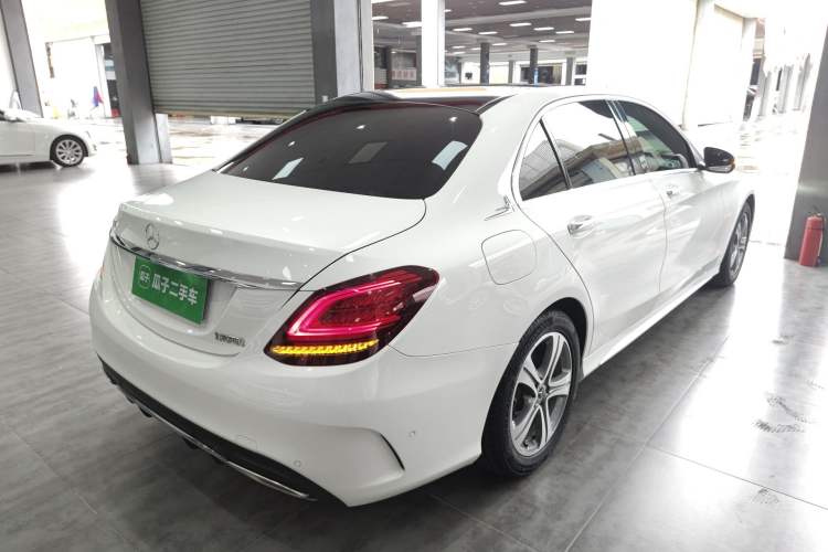 Used Mercedes-Benz C-Class 2019 Restyled C 260 L Sport Edition Rear Right 45 Deg