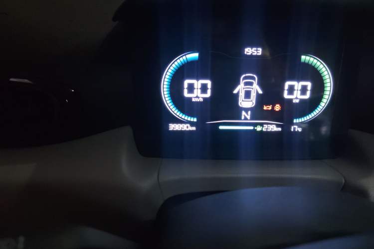 Used Leapmotor T03 2022 Glazed Edition Odometer Close Up