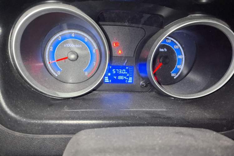 Used CHANGAN KAICHENG Ruixing M60 2020 1.5L Standard Version China VI 6-Seater DAM15KR Odometer Close Up