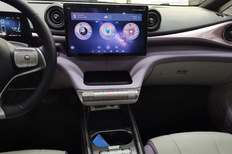 Used BYD Dolphin 2021 405 km Fashion Edition Audio And AC Panel