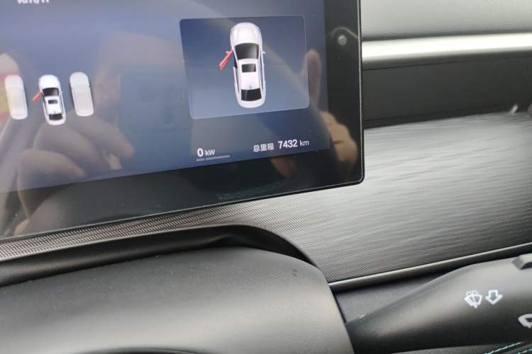 Used BYD Seal 05 DM-i 2025 DM-i Smart Drive 55KM Prestige Model Odometer Close Up