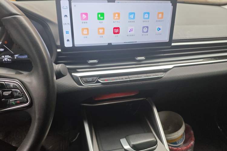 Used Geely Auto Emgrand 2023 4th Generation Champion Edition 1.5L CVT Luxury Model Audio And AC Panel