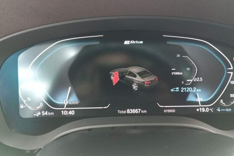 Used BMW 5 Series New Energy 2021 535Le Luxury Package Instrument Cluster