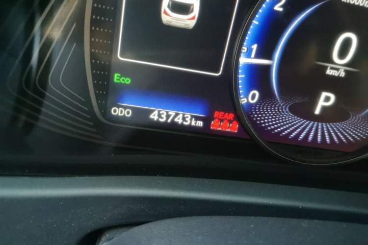 Used Lexus UX 2020 200 Special Edition Odometer Close Up