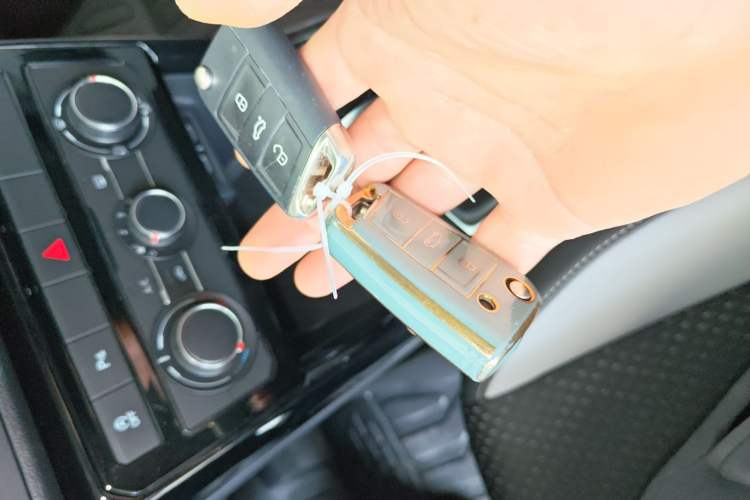 Used Volkswagen Tacqua 2021 1.5L Automatic Yue Zhi Lian Edition Vehicle Key