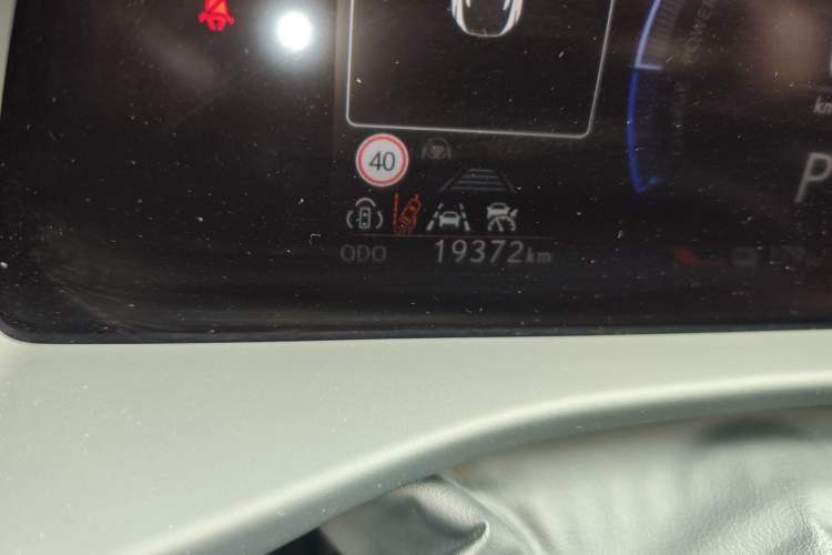 Used Lexus RZ 2023 450e All-Wheel Drive Luxury Edition Odometer Close Up