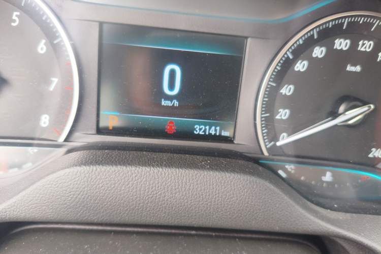 Used Buick GT 2021 Revised Version Flagship 1.5L Automatic Elite Edition Odometer Close Up