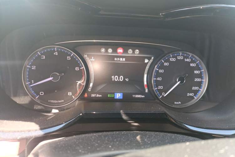 Used GAC Trumpchi GS8 2017 320T Two-Wheel Drive Luxury Smart Connectivity Version (7 Seats) Instrument Cluster