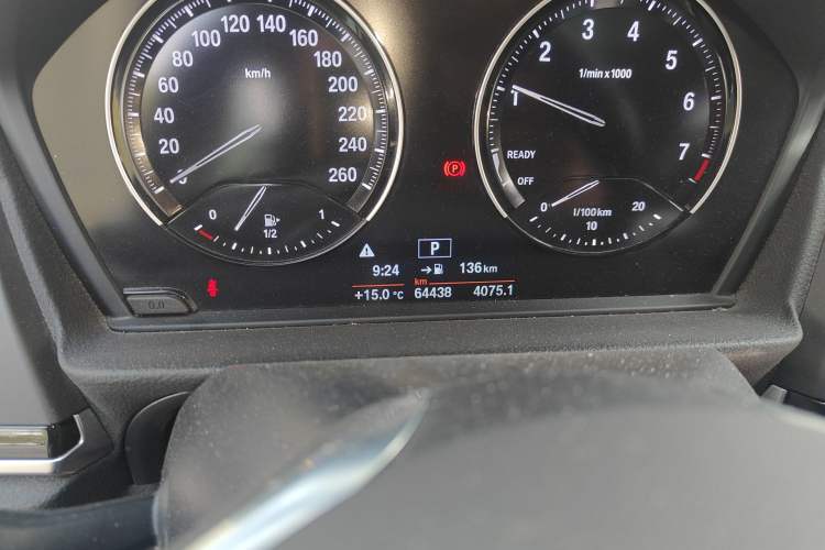 Used BMW 1 Series 2018 118i Sport Edition Odometer Close Up
