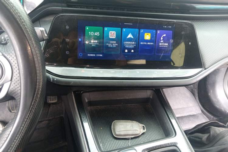 Used Dongfeng Aeolus Yixuan MAX 2023 1.5T Ultra-Stylish Trendsetting Dad Edition Audio And AC Panel