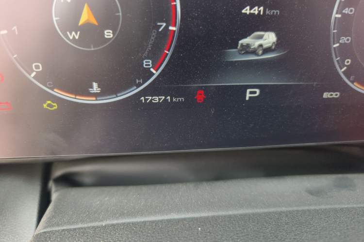 Used Haval DARGO 2024 2.0T DCT Chinese Rural Dog Edition Odometer Close Up