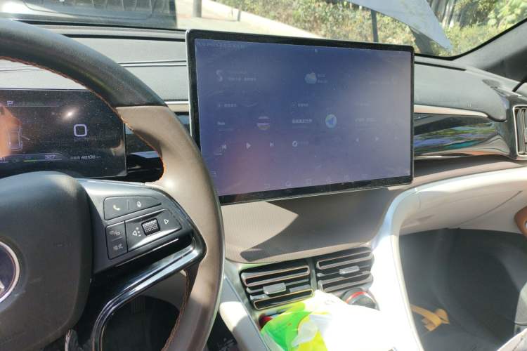 Used BYD Song Pro New Energy 2022 DM-i 110km Flagship Pro Model Audio And AC Panel