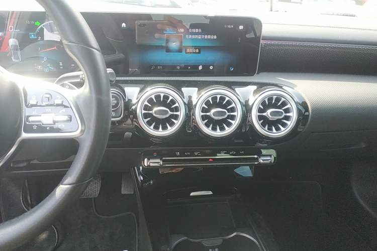 Used Mercedes-Benz A-Class 2020 Restyled A 200 L Sport Sedan Dynamic Version Audio And AC Panel