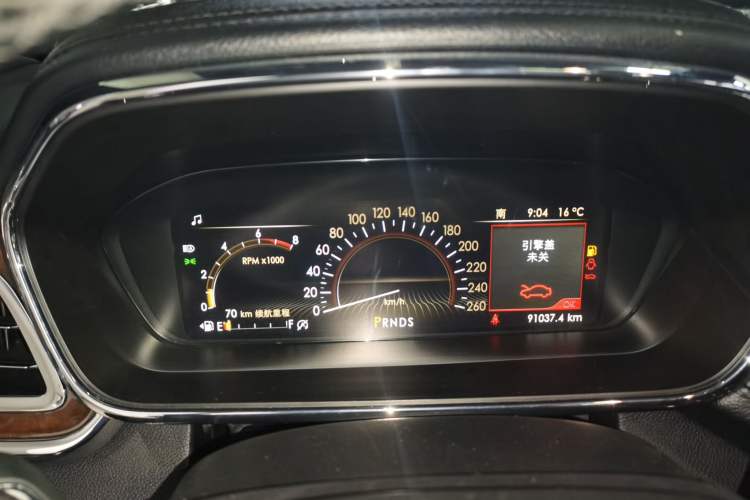 Used Lincoln Continental 2018 2.0T Two-Wheel Drive Deluxe Edition Instrument Cluster