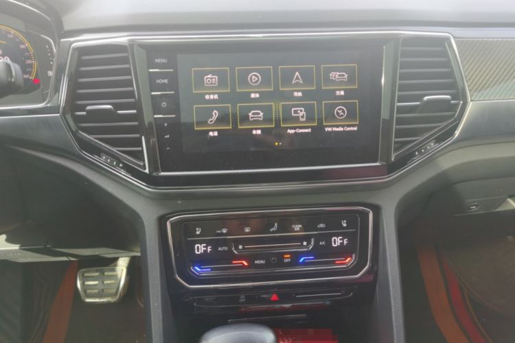 Used Volkswagen Teramont X 2019 530 V6 Four-Wheel Drive Prestige Flagship Edition Audio And AC Panel