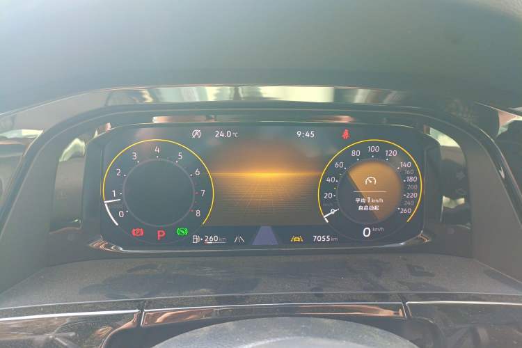 Used Volkswagen Teramont X 2023 380TSI Four-Wheel Drive Luxury Edition Instrument Cluster