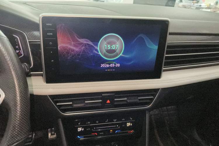 Used Volkswagen Tiguan L 2023 330TSI Automatic Two-Wheel Drive R-Line Enjoyment Edition Audio And AC Panel