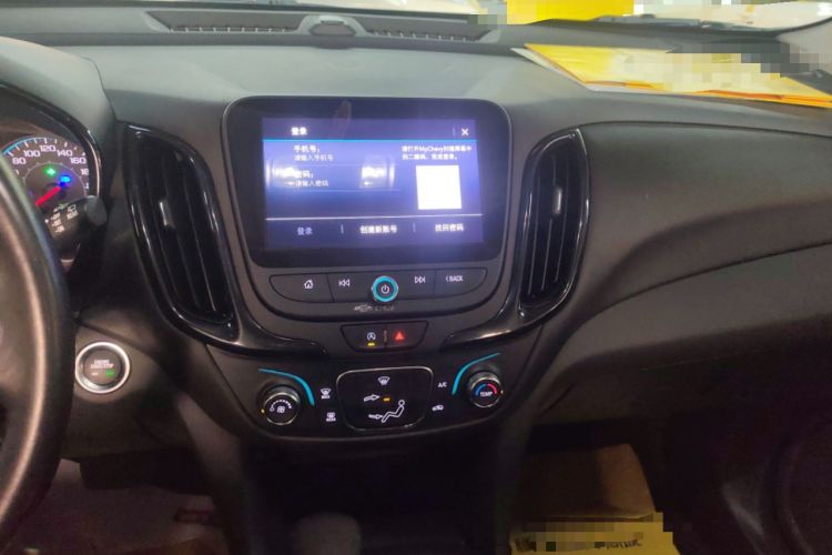 Used Chevrolet Equinox 2022 535T Chijie Edition Audio And AC Panel