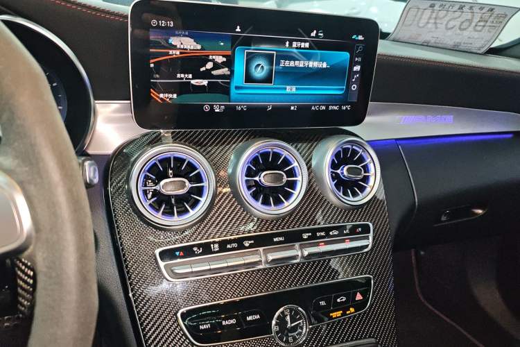 Used Mercedes-Benz C-Class AMG 2019 AMG C 43 4MATIC Estate Special Edition Audio And AC Panel