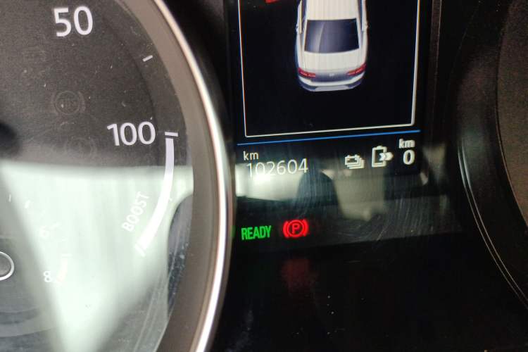 Used Volkswagen Magotan GTE Plug-in Hybrid 2020 GTE Luxury Model Odometer Close Up