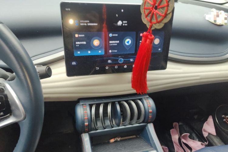 Used BYD Yuan PLUS 2022 510 km Luxury Version Audio And AC Panel