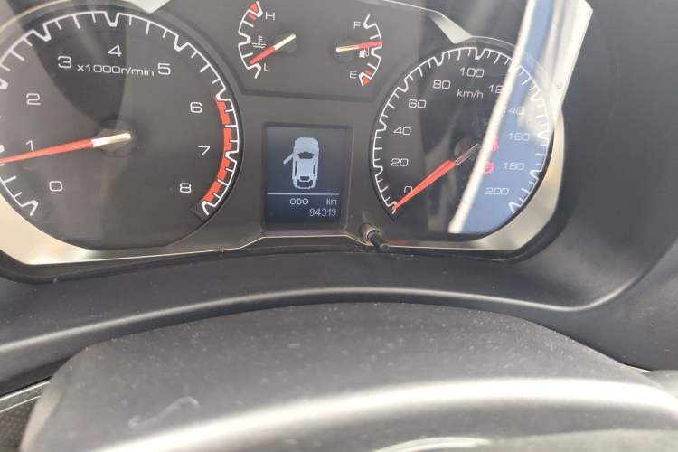 Used Haval H5 Classic 2018 Classic Edition 2.0T Manual 4x4 Progressive Model Odometer Close Up